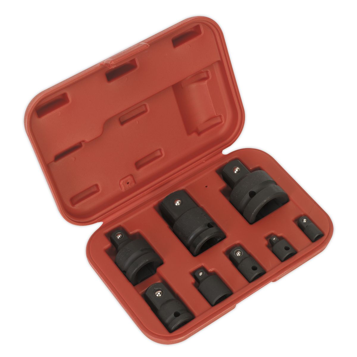 Sealey Premier Impact Socket Adaptor Set 8pc - Image 1
