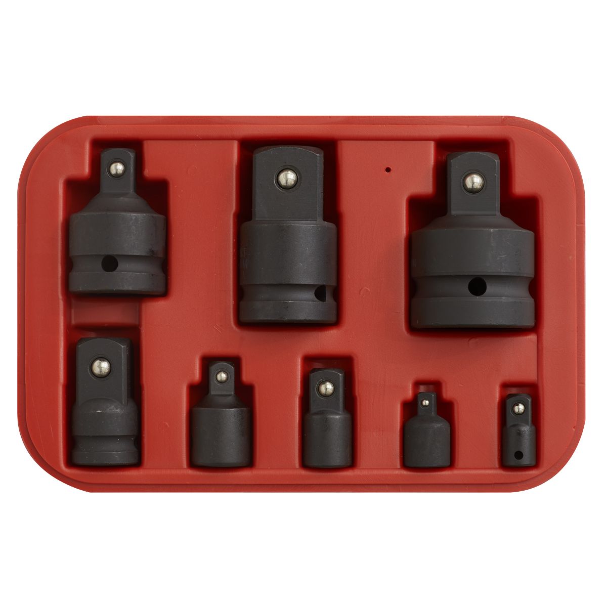Sealey Premier Impact Socket Adaptor Set 8pc - Image 2