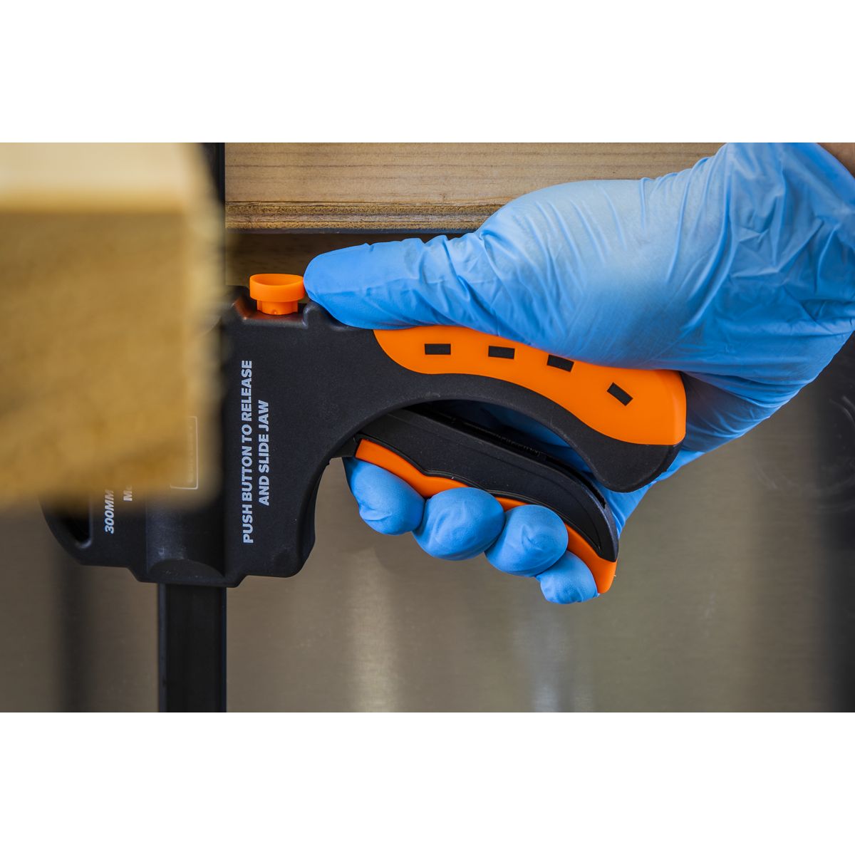 Sealey Ratchet Bar Clamp Set 300mm 4pc - Image 4