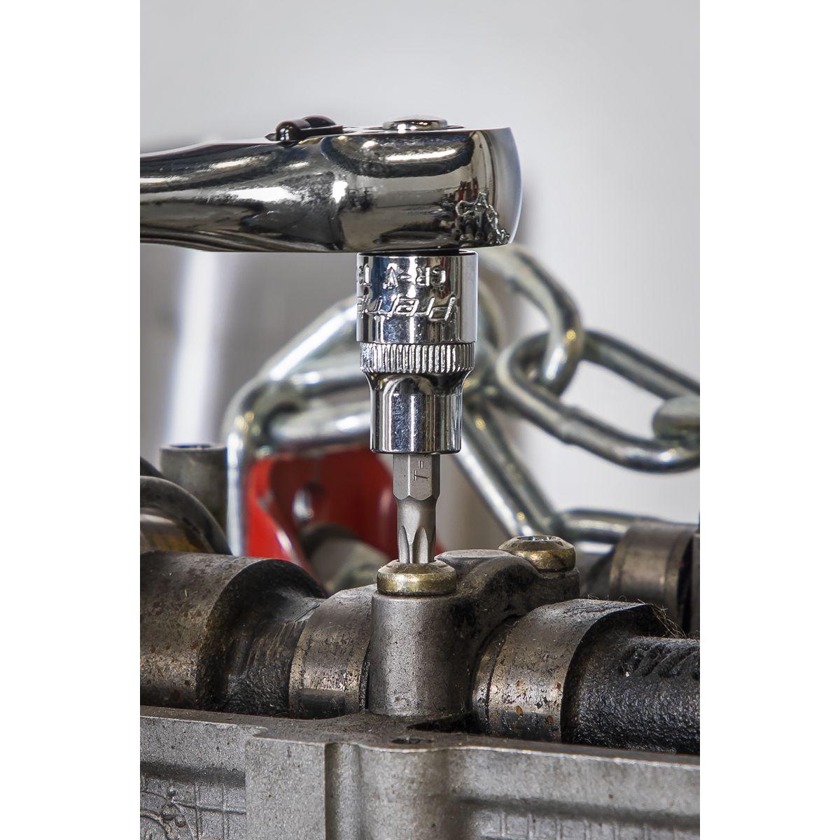 Sealey Premier TRX-Star* Socket & Security Bit Set 1/4"Sq & 3/8"Sq Drive 29pc - Image 5