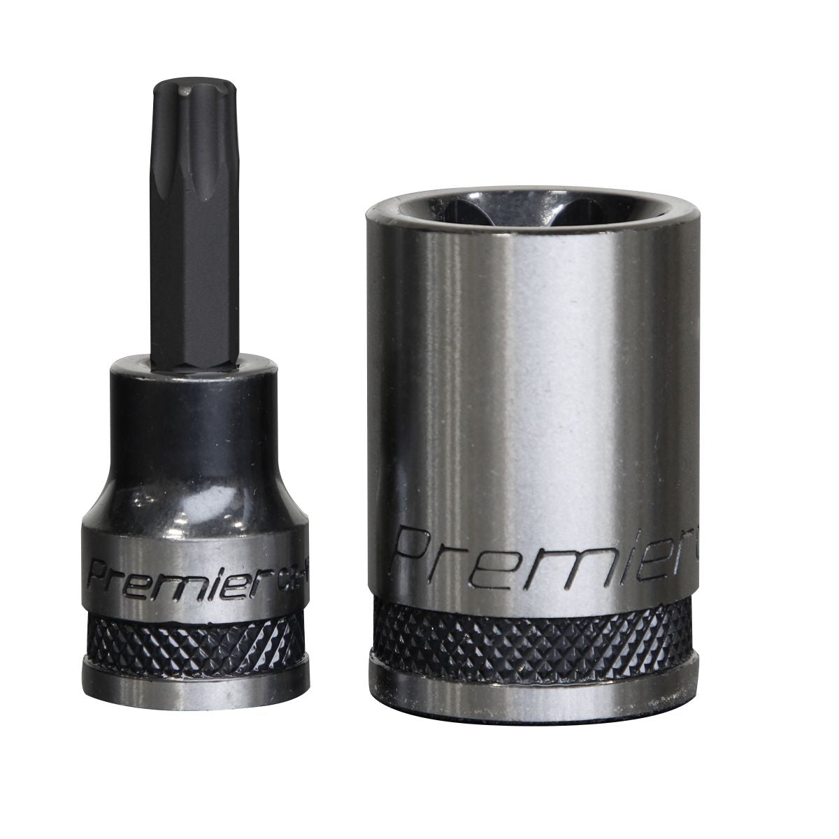 Sealey Premier Black TRX-Star* Socket & Security Socket Bit Set 1/4", 3/8" & 1/2"Sq Drive 38pc - Image 5