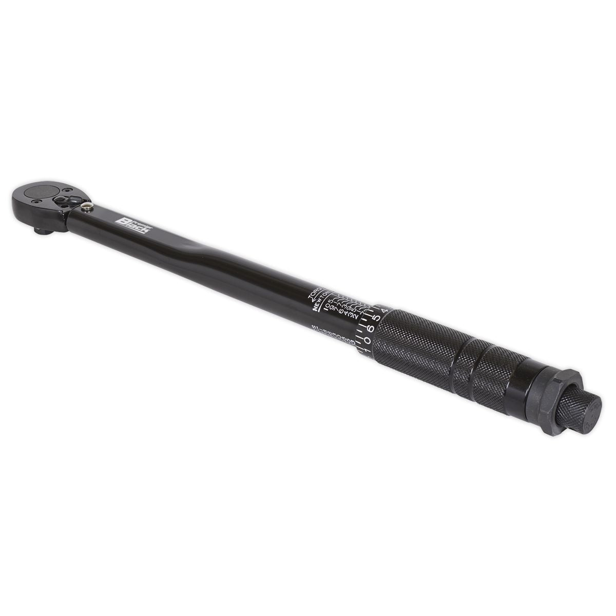 Sealey Premier Black Calibrated Micrometer Torque Wrench 3/8"Sq Drive - Image 1
