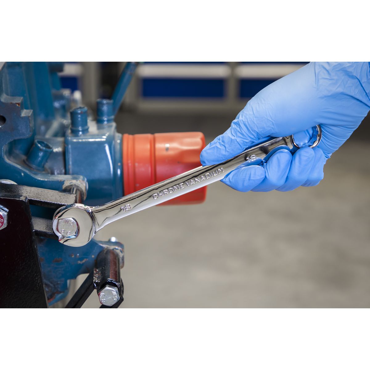 Sealey Premier Combination Spanner Set 12pc - Image 10