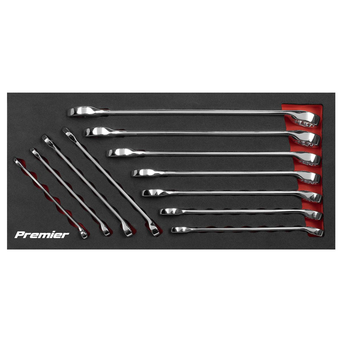 Sealey Premier Imperial Combination Spanner Set 11pc - Image 6