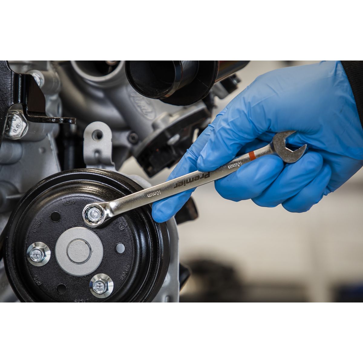 Sealey Premier Platinum Anti-Slip Combination Spanner Set 12pc - Image 7