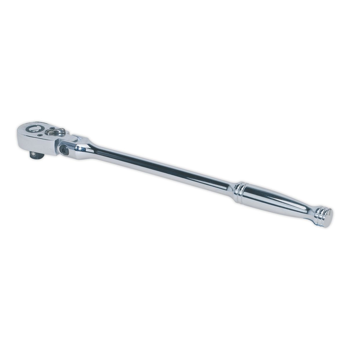Sealey Premier Pear-Head Ratchet Wrench with Flexi-Head & Flip Reverse 3/8"Sq Drive 300mm - Image 1