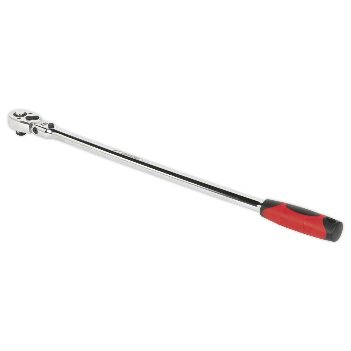 Sealey Premier Extra-Long Flexi-Head Ratchet Wrench 1/2"Sq Drive 600mm - Image 1
