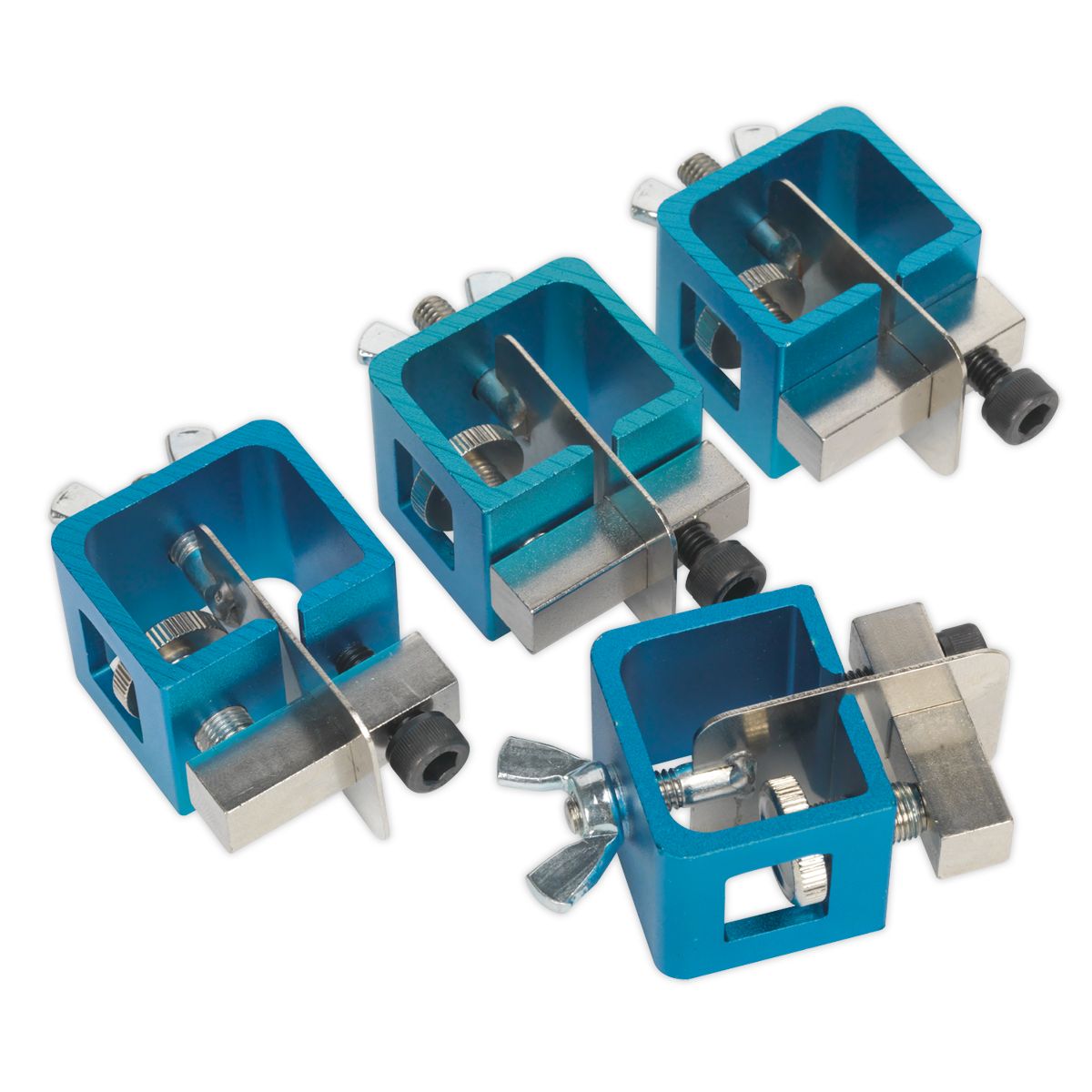 Sealey Butt Welding Clamp Set 4pc - Image 1