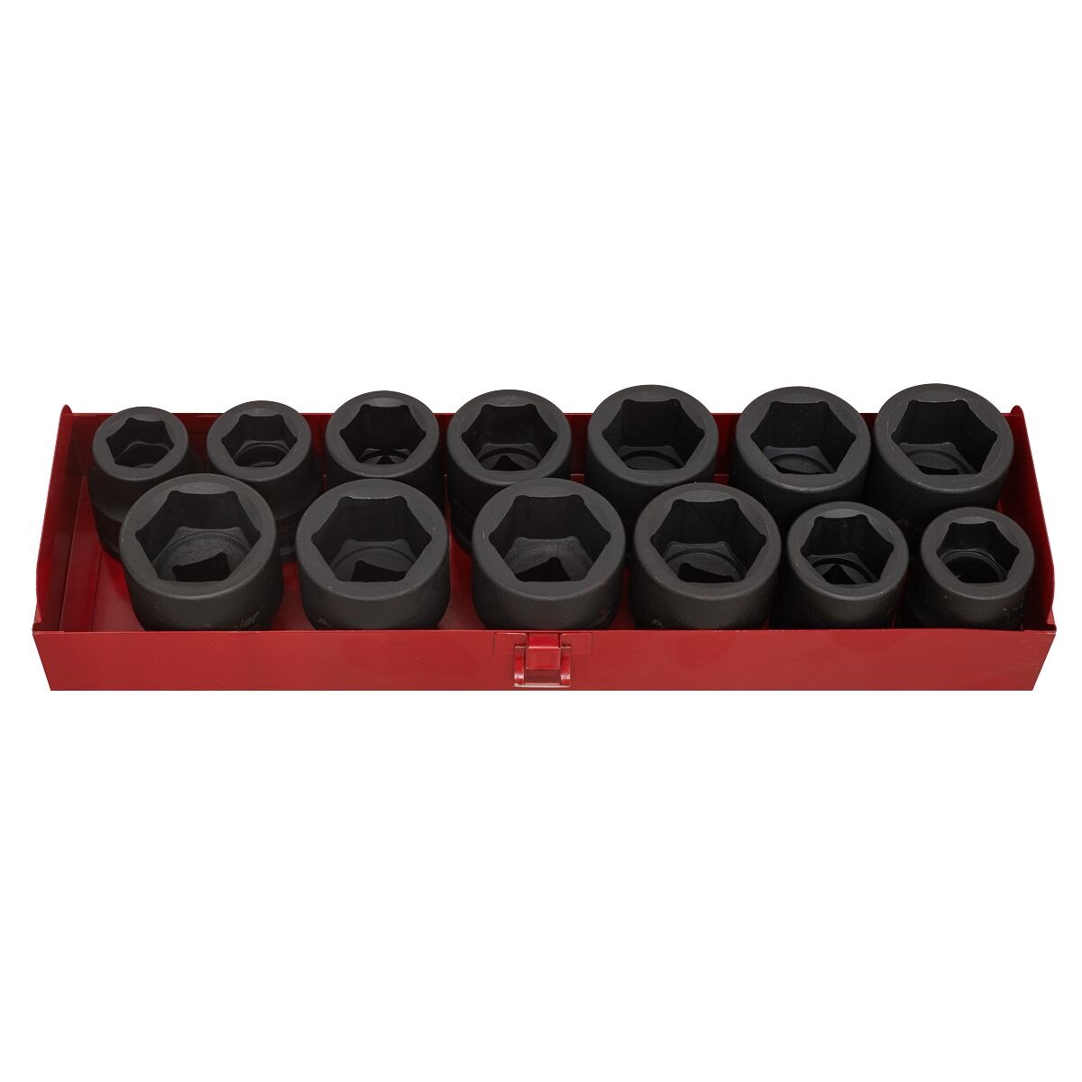 Sealey Premier Metric/Imperial Impact Socket Set 3/4"Sq Drive 13pc - Image 4