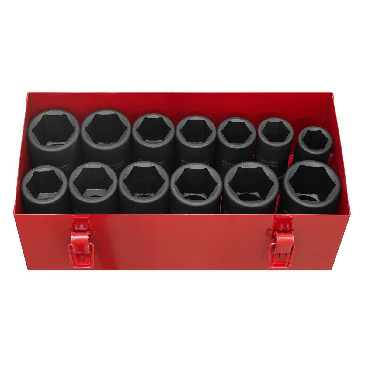 Sealey Premier Metric/Imperial Deep Impact Socket Set 3/4"Sq Drive 13pc - Image 3