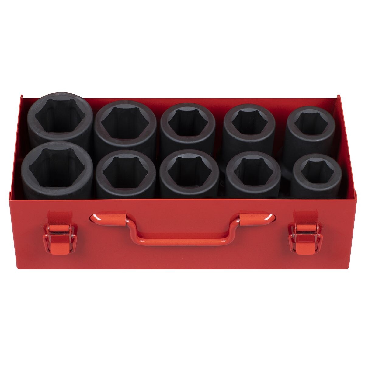 Sealey Premier Metric/Imperial Deep Impact Socket Set 1"Sq Drive 10pc - Image 3