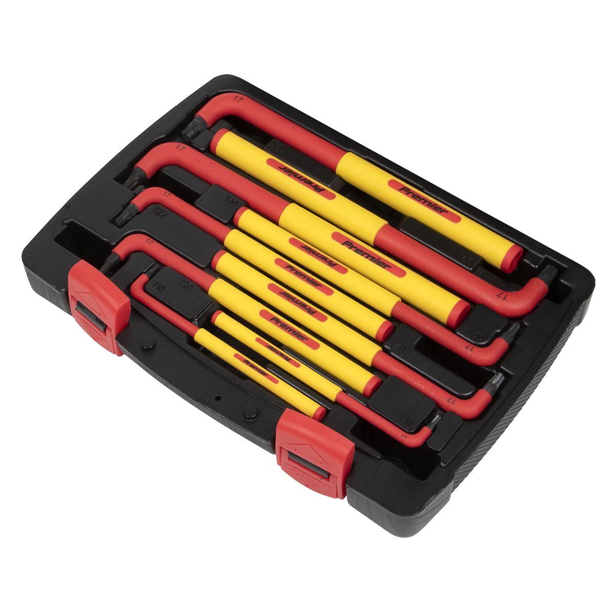 Sealey Premier Extra-Long TRX-Star* Key Set 9pc - VDE Approved - Image 3
