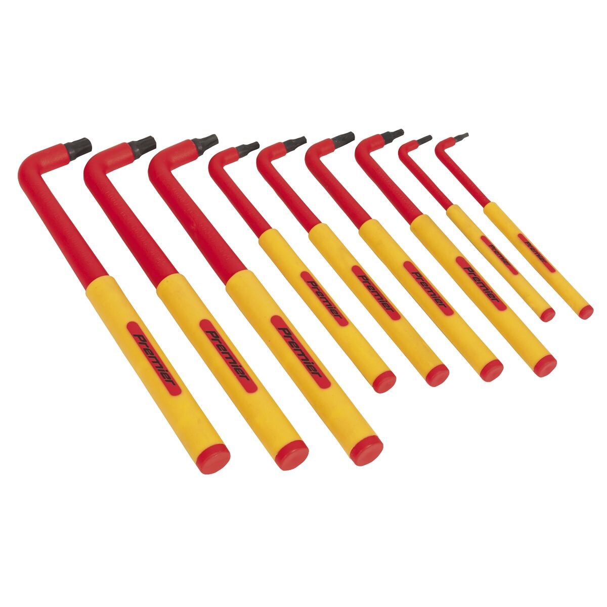 Sealey Premier Extra-Long TRX-Star* Key Set 9pc - VDE Approved - Image 6