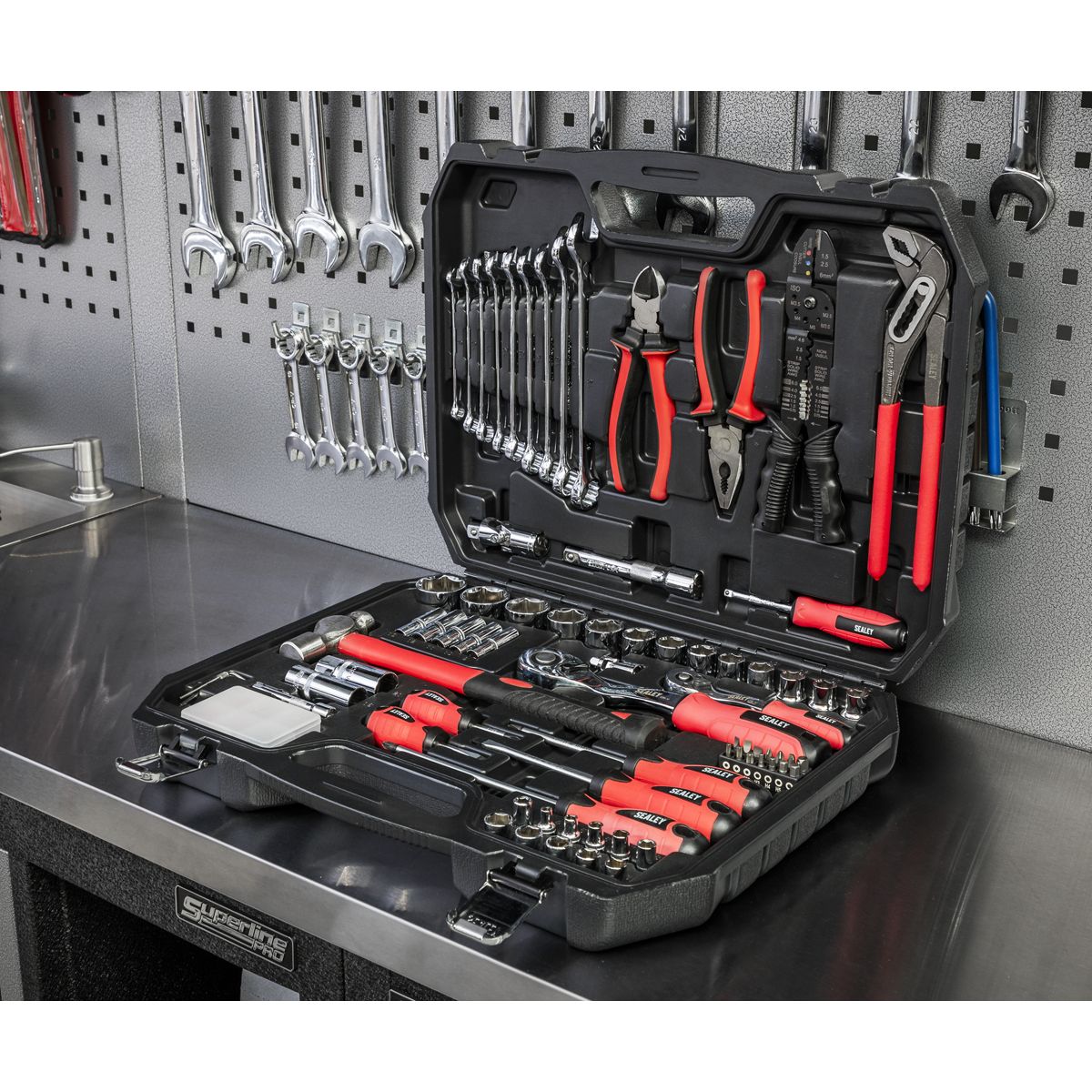 Sealey Mechanic's Tool Kit 100pc - Image 7