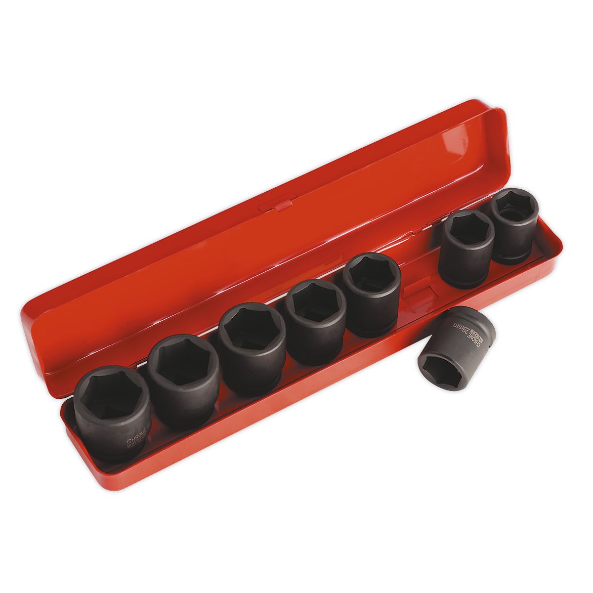 Sealey Premier Impact Socket Set 3/4"Sq Drive 8pc - Image 1
