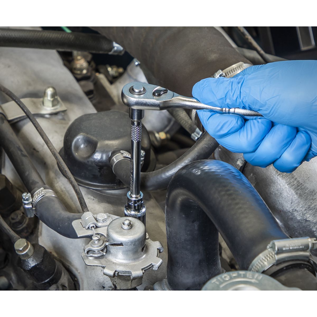 Sealey Premier Platinum Socket Set 1/4"Sq Drive 49pc - Image 8