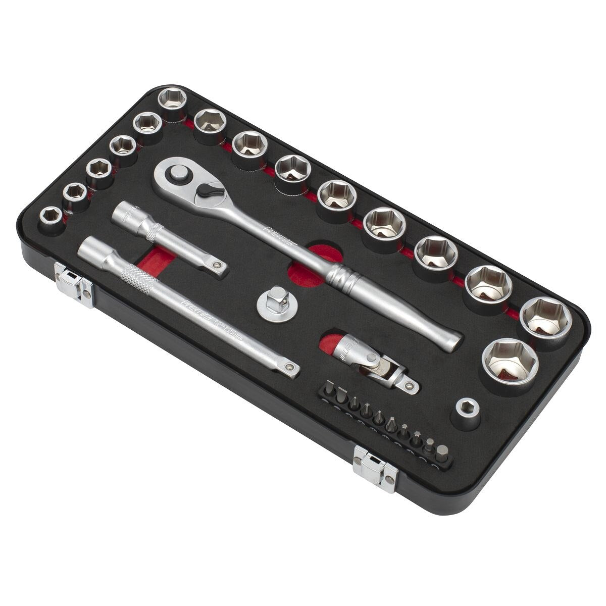 Sealey Premier Platinum Socket Set 3/8"Sq Drive 31pc - Image 6