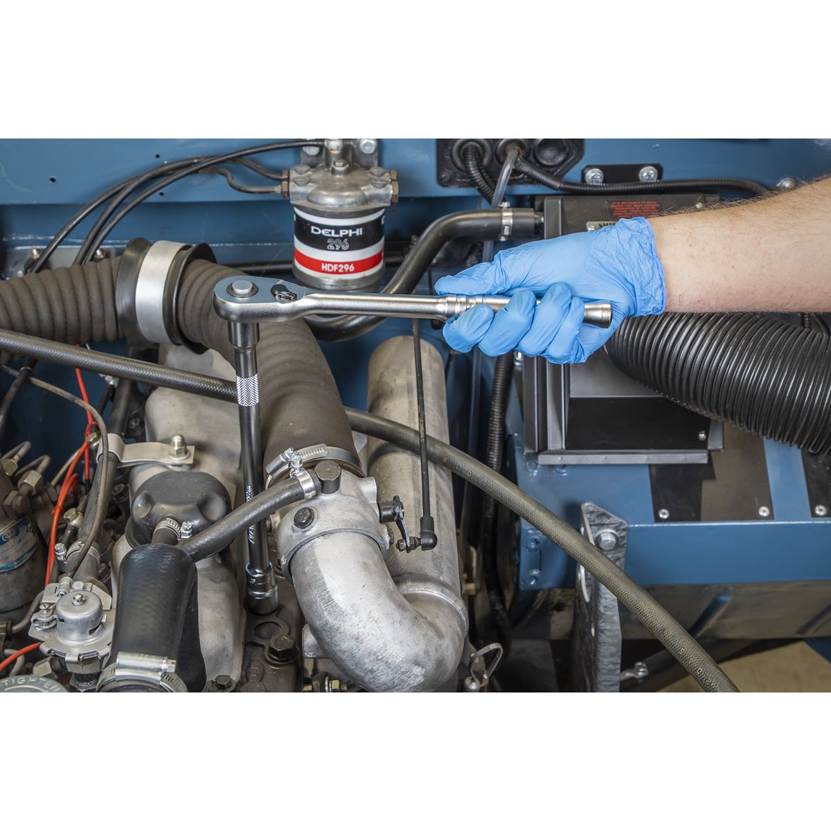 Sealey Premier Platinum Metric/Imperial Socket Set 1/2"Sq Drive 40pc - Image 6