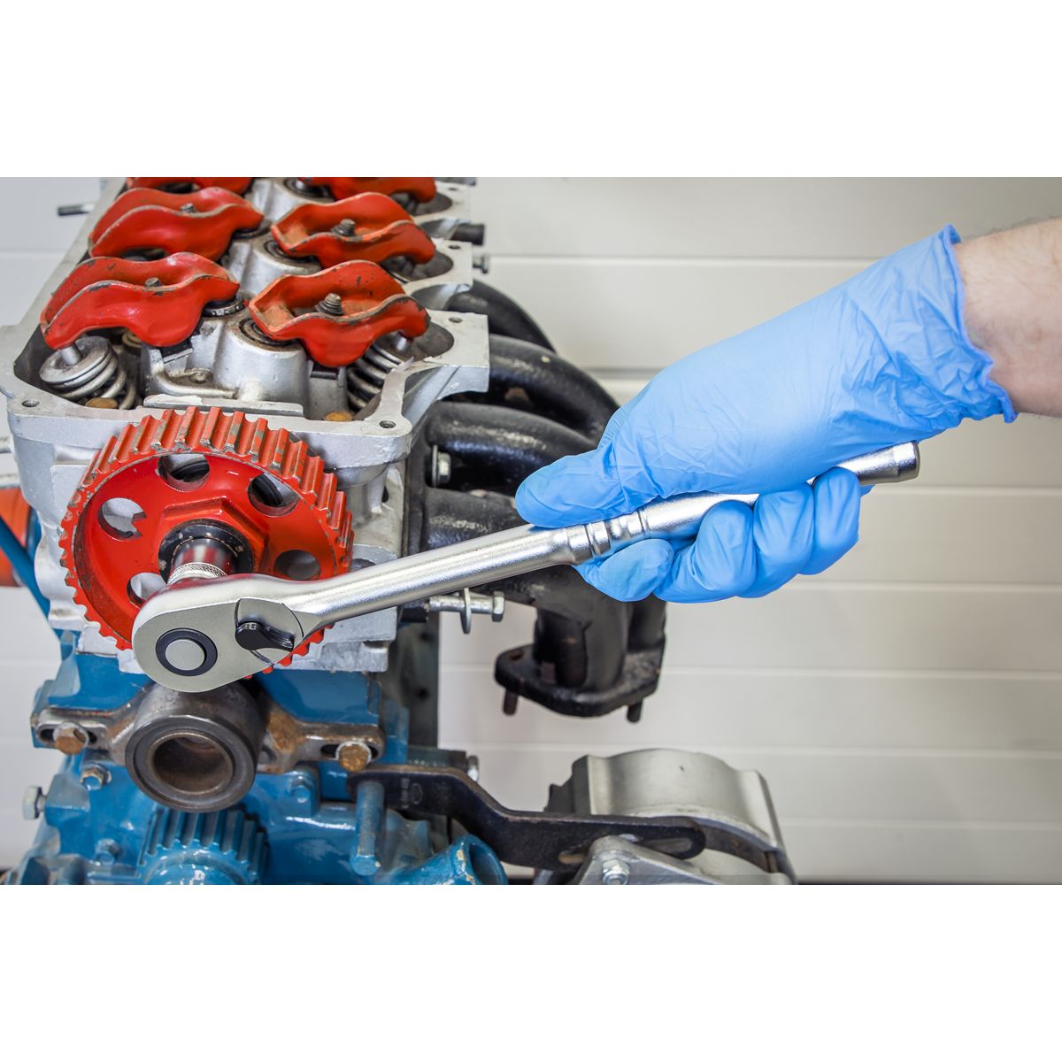 Sealey Premier Platinum Socket Set 1/4" & 1/2"Sq Drive 108pc - Image 4