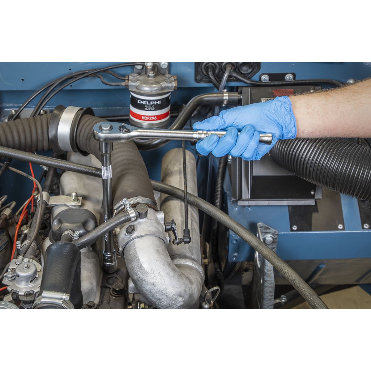 Sealey Premier Platinum Socket Set 1/4" & 1/2"Sq Drive 108pc - Image 10