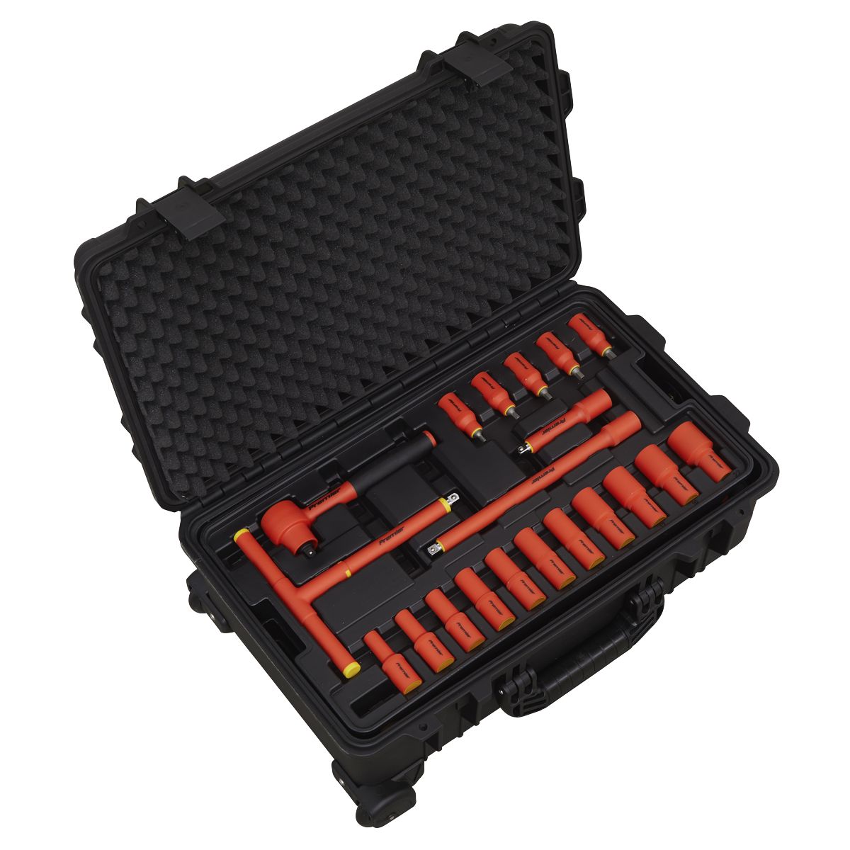 Sealey Premier Insulated Tool Kit 3/8"Sq Drive 1000V 50pc - Image 3