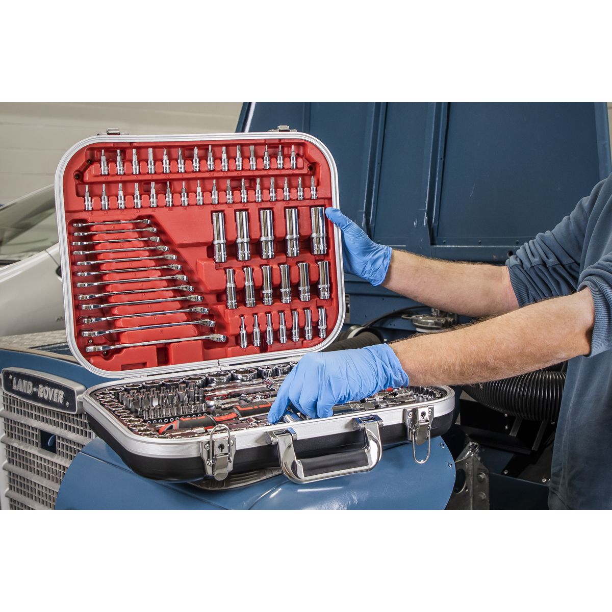 Sealey Premier Socket Set 1/4", 3/8" & 1/2"Sq Drive 216pc - Image 6