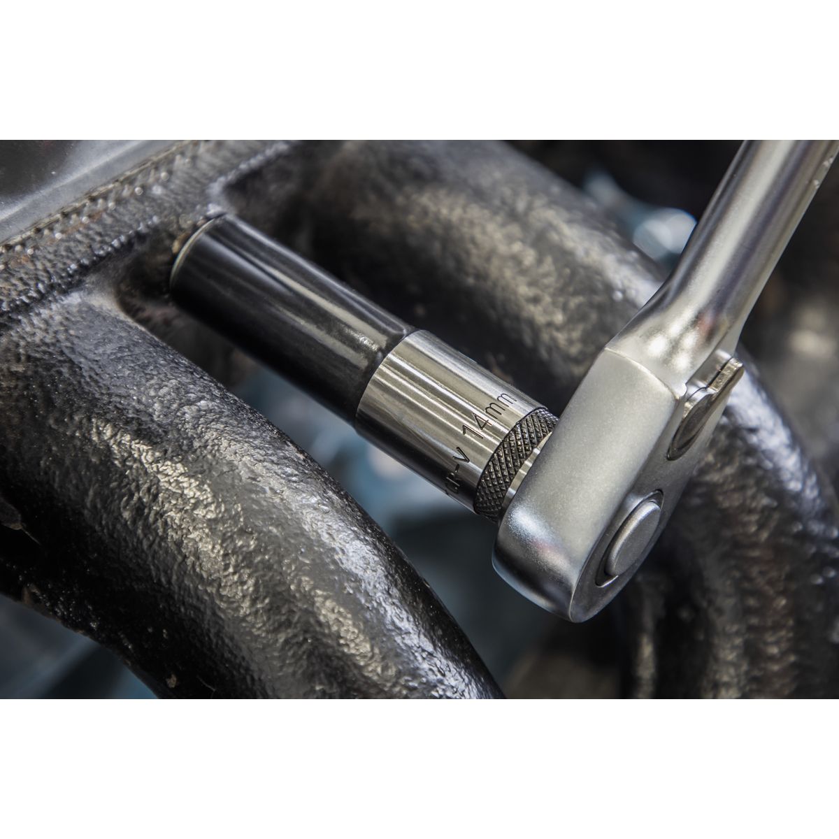 Sealey Premier Black Deep Socket Set 1/2"Sq Drive 13pc - Image 6