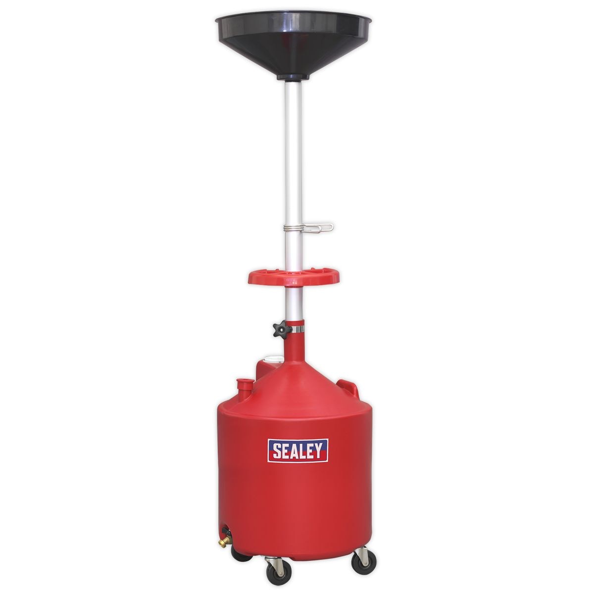 Sealey Gravity Discharge Mobile Oil Drainer 80L - Image 1