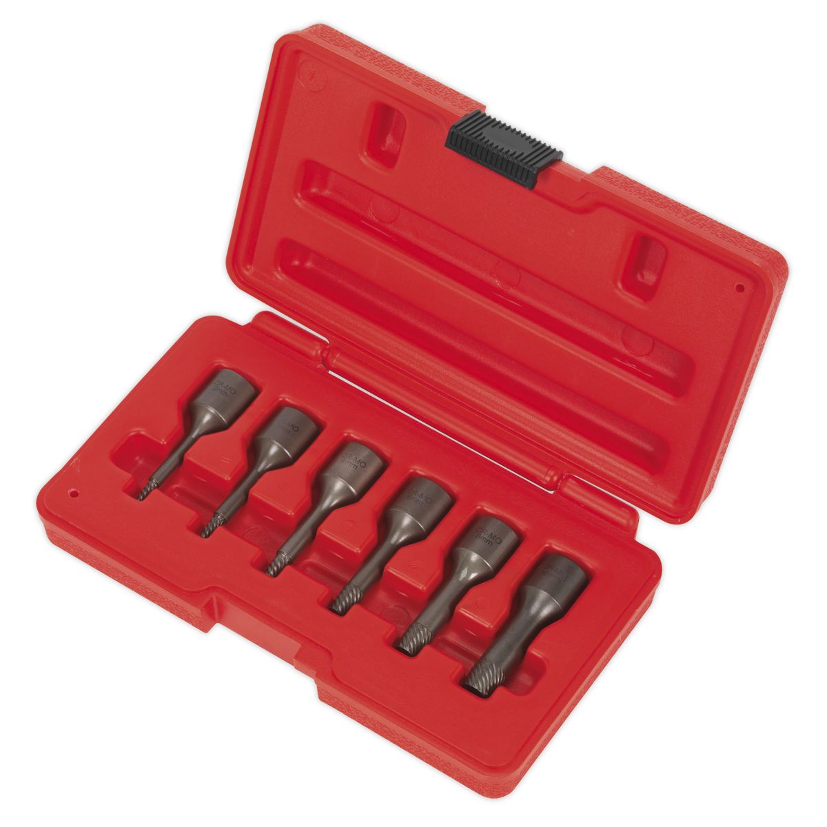 Sealey Screw Extractor Set 3/8"Sq Drive 6pc - Image 2