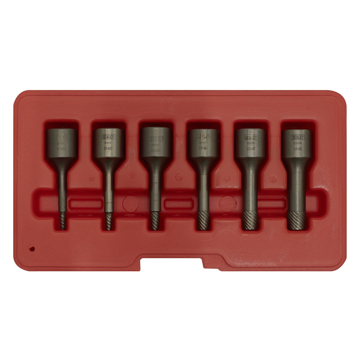 Sealey Screw Extractor Set 3/8"Sq Drive 6pc - Image 3