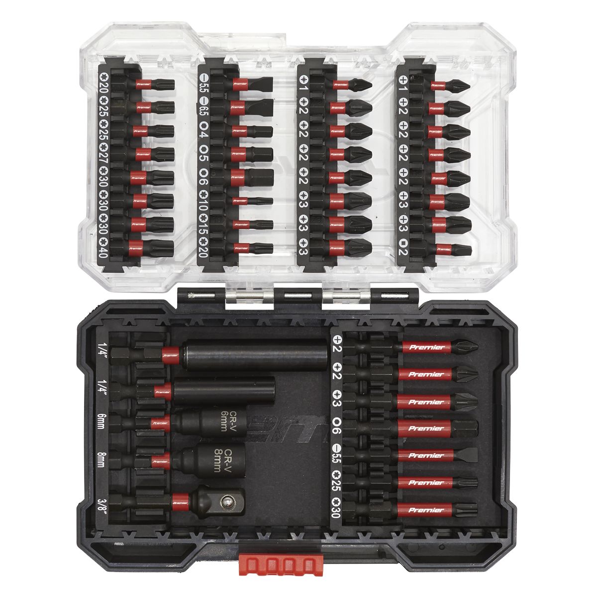 Sealey Premier Power Tool Bit Set 44pc Impact Grade - Image 3