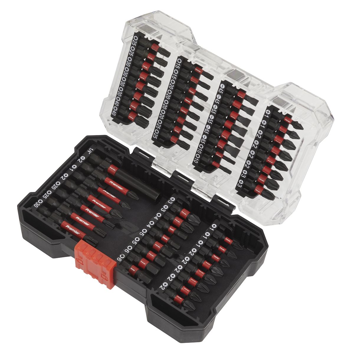 Sealey Premier Impact Grade Power Tool Bit Set 55pc - Image 8