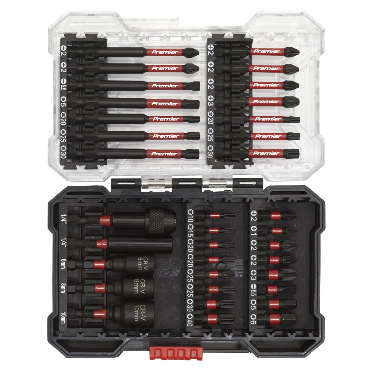 Sealey Premier Impact Grade Power Tool Bit Set 35pc - Image 3