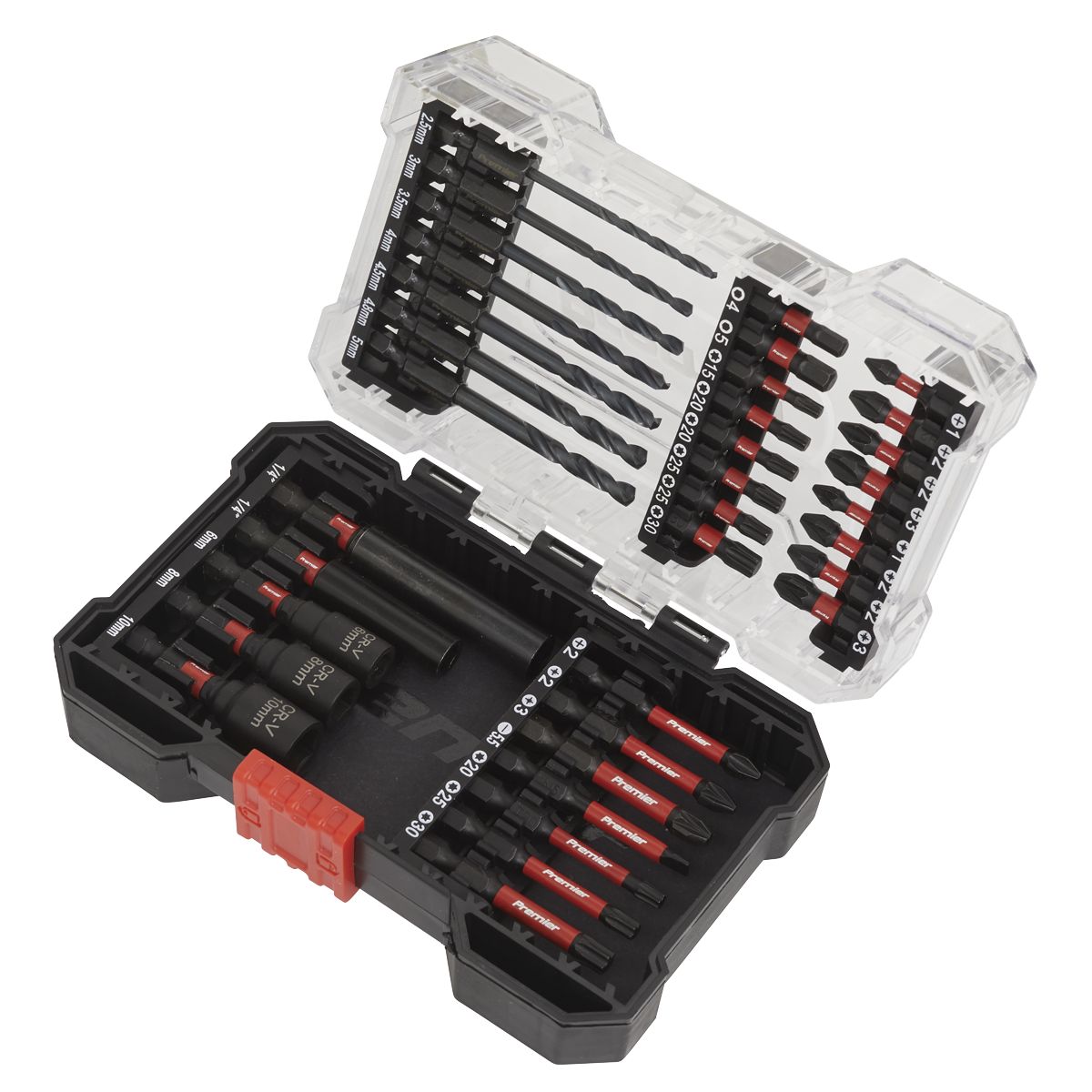 Sealey Impact Grade Power Tool Bit Set 35pc - Image 3
