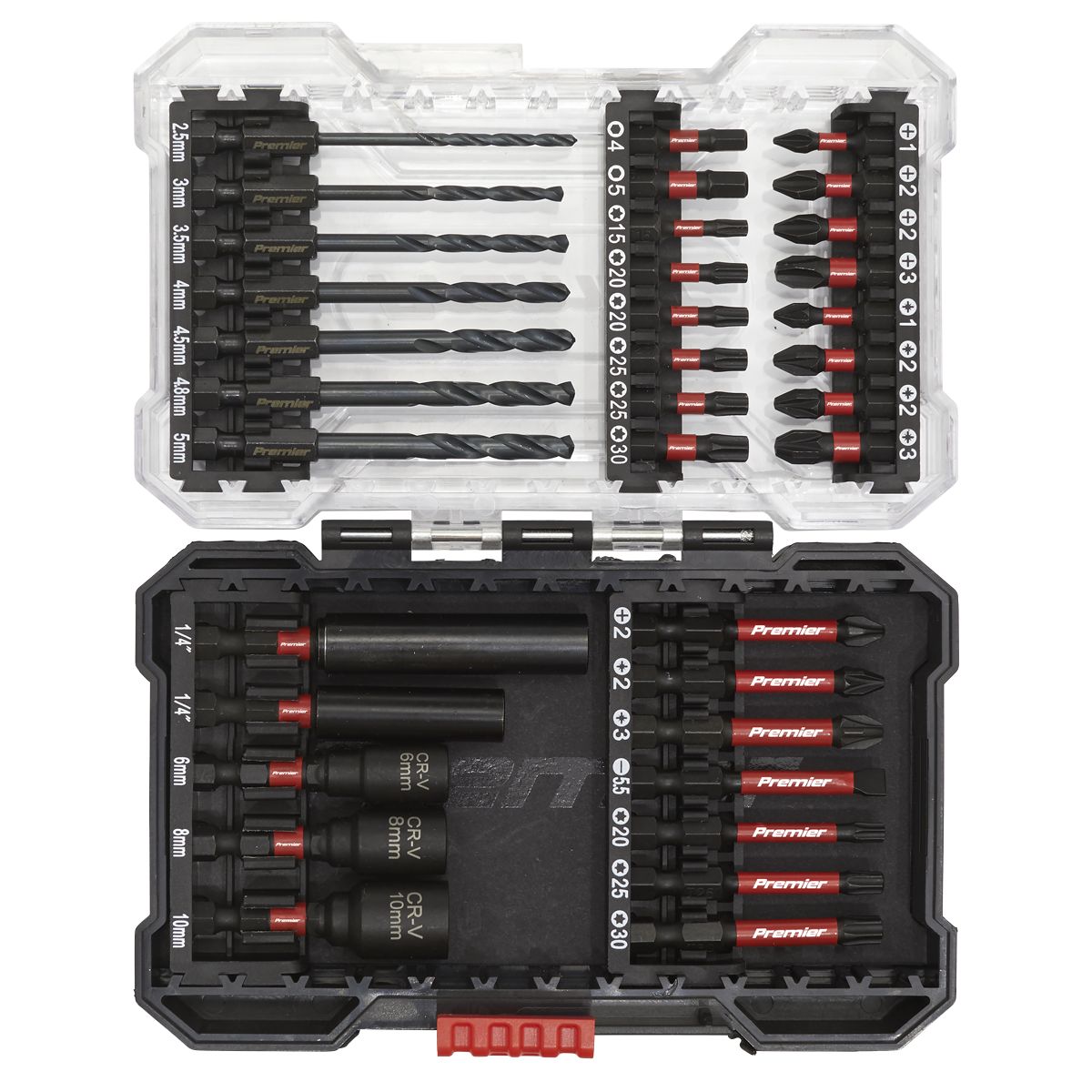 Sealey Impact Grade Power Tool Bit Set 35pc - Image 4