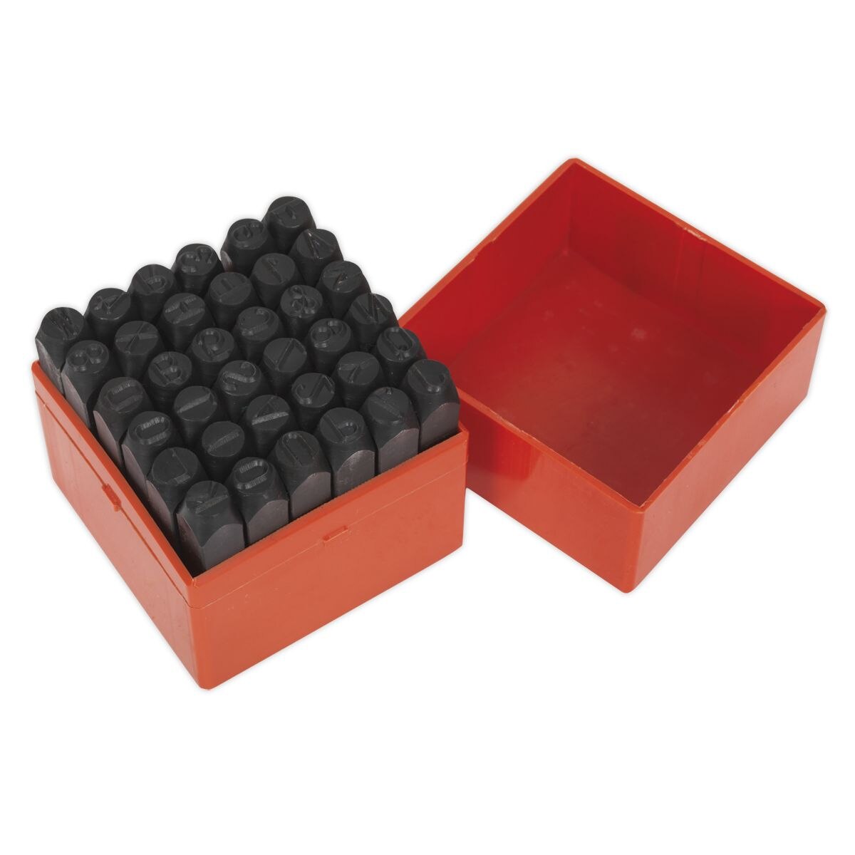 Sealey Letter & Number Punch Set 10mm 36pc - Image 2