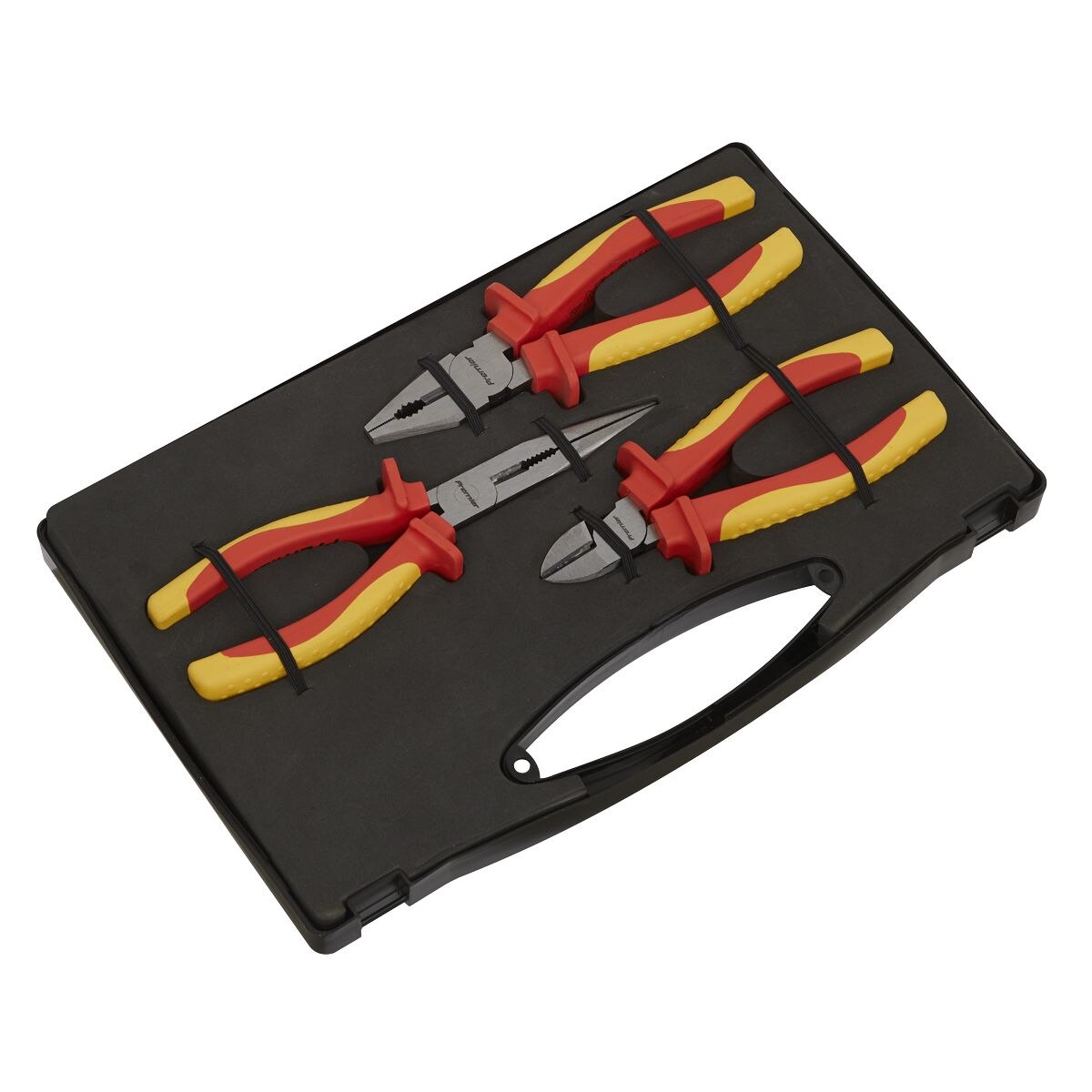 Sealey Premier Pliers Set 3pc - VDE Approved - Image 5