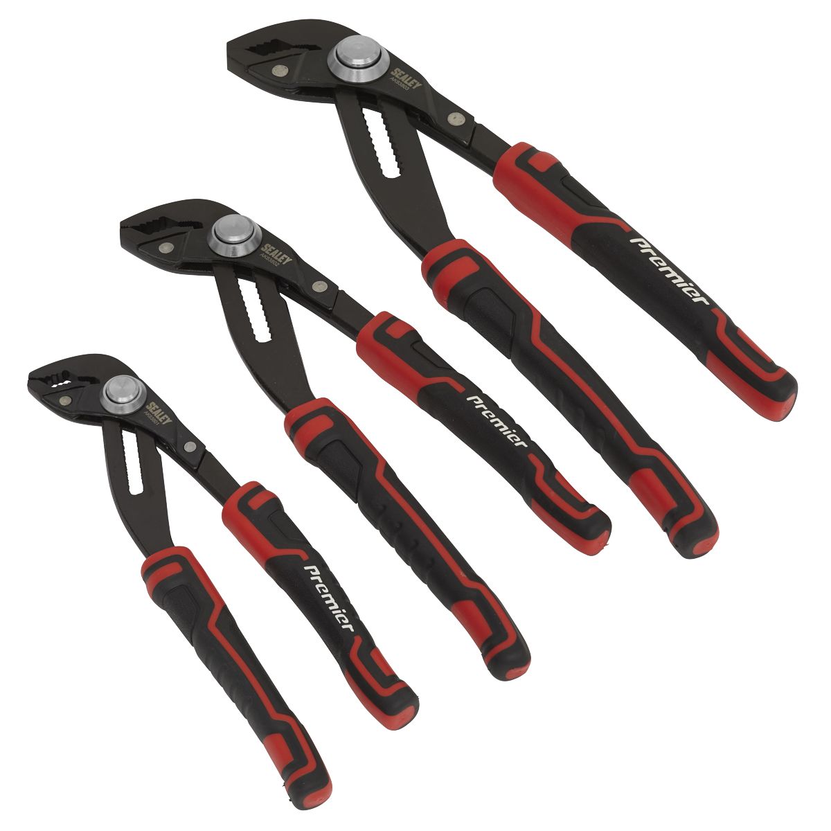 Sealey Premier Quick Release Water Pump Pliers Set 3pc - Image 3