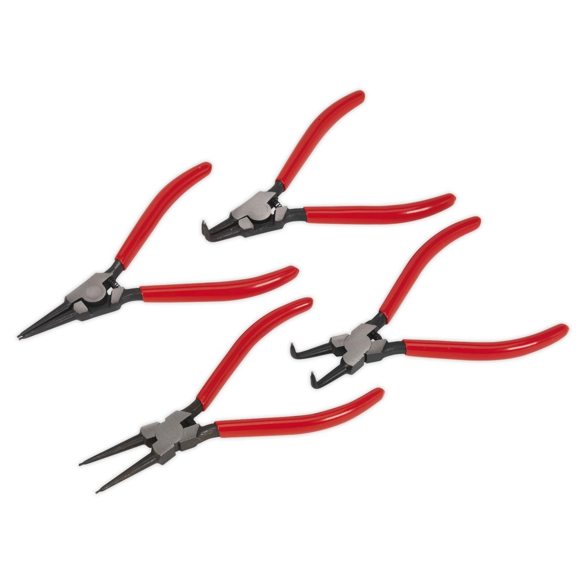 Sealey Premier Circlip Pliers Set 180mm 4pc - Image 1