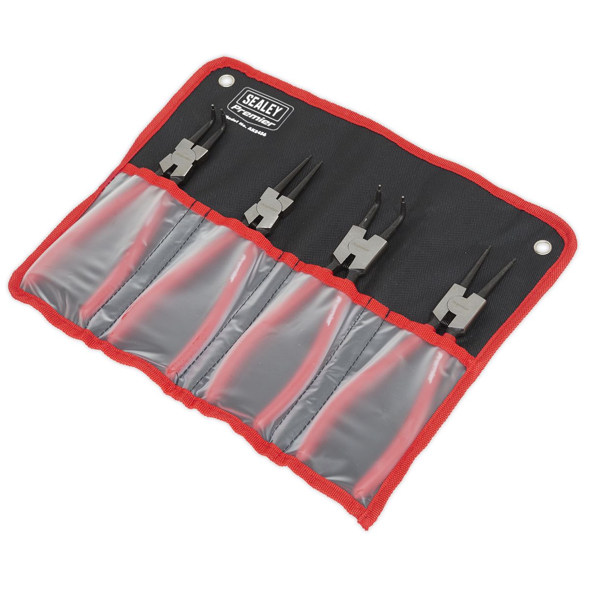 Sealey Premier Circlip Pliers Set Internal/External 230mm 4pc - Image 3