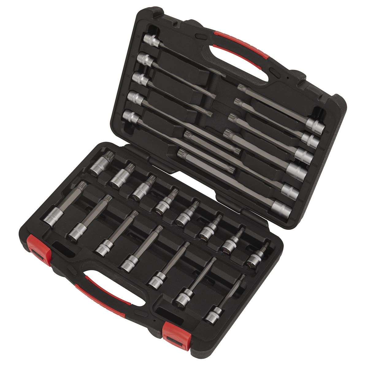 Sealey Premier Platinum Spline Socket Bit Set 3/8"Sq Drive 26pc - Image 4