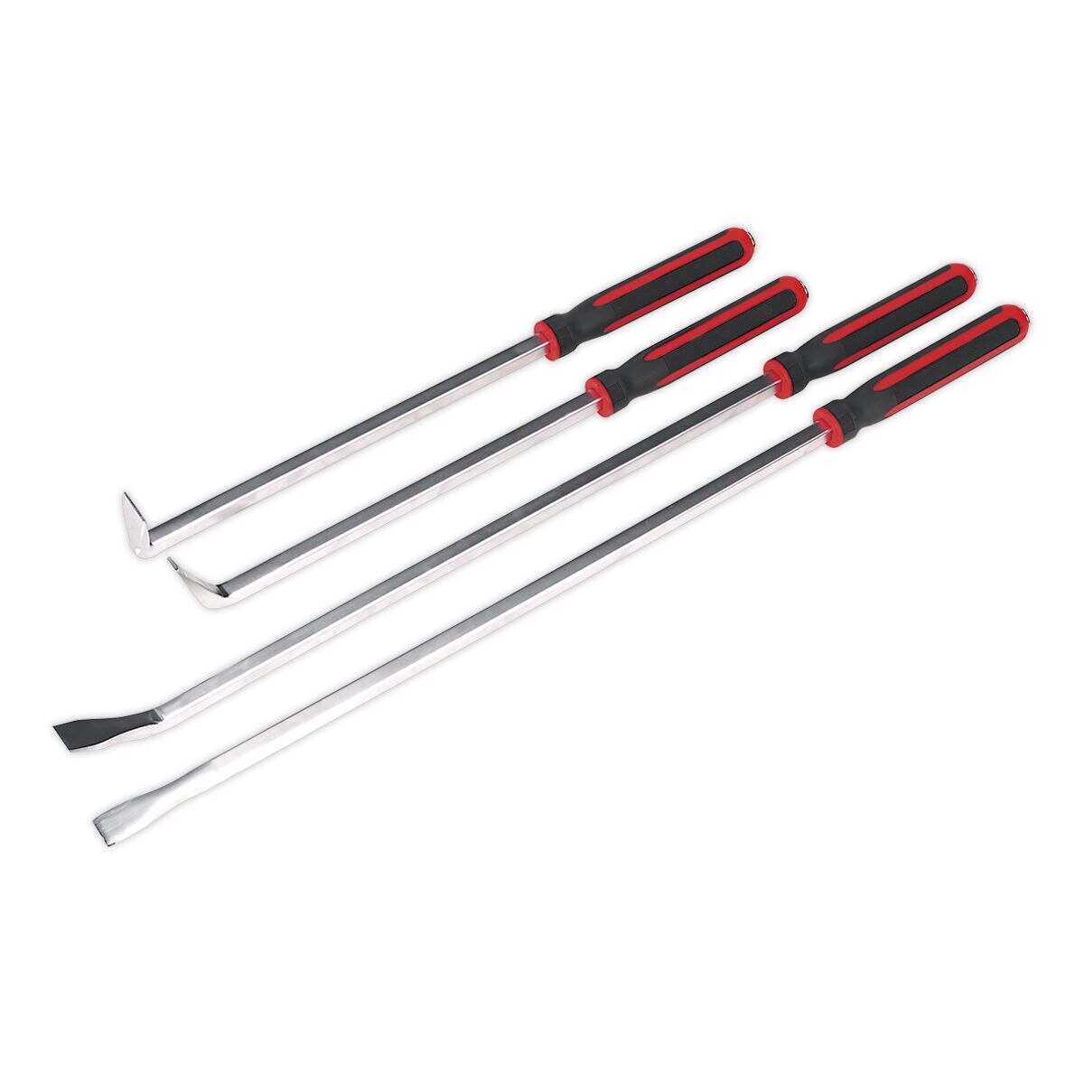 Sealey Premier Heavy-Duty Pry Bar Set with Hammer Cap 4pc - Image 2