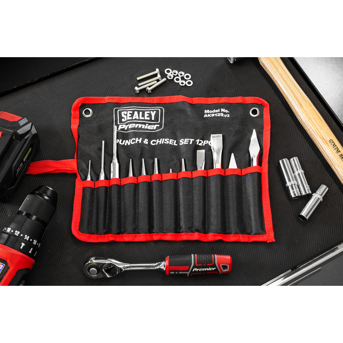 Premier Punch & Chisel Set 12pc AK9129