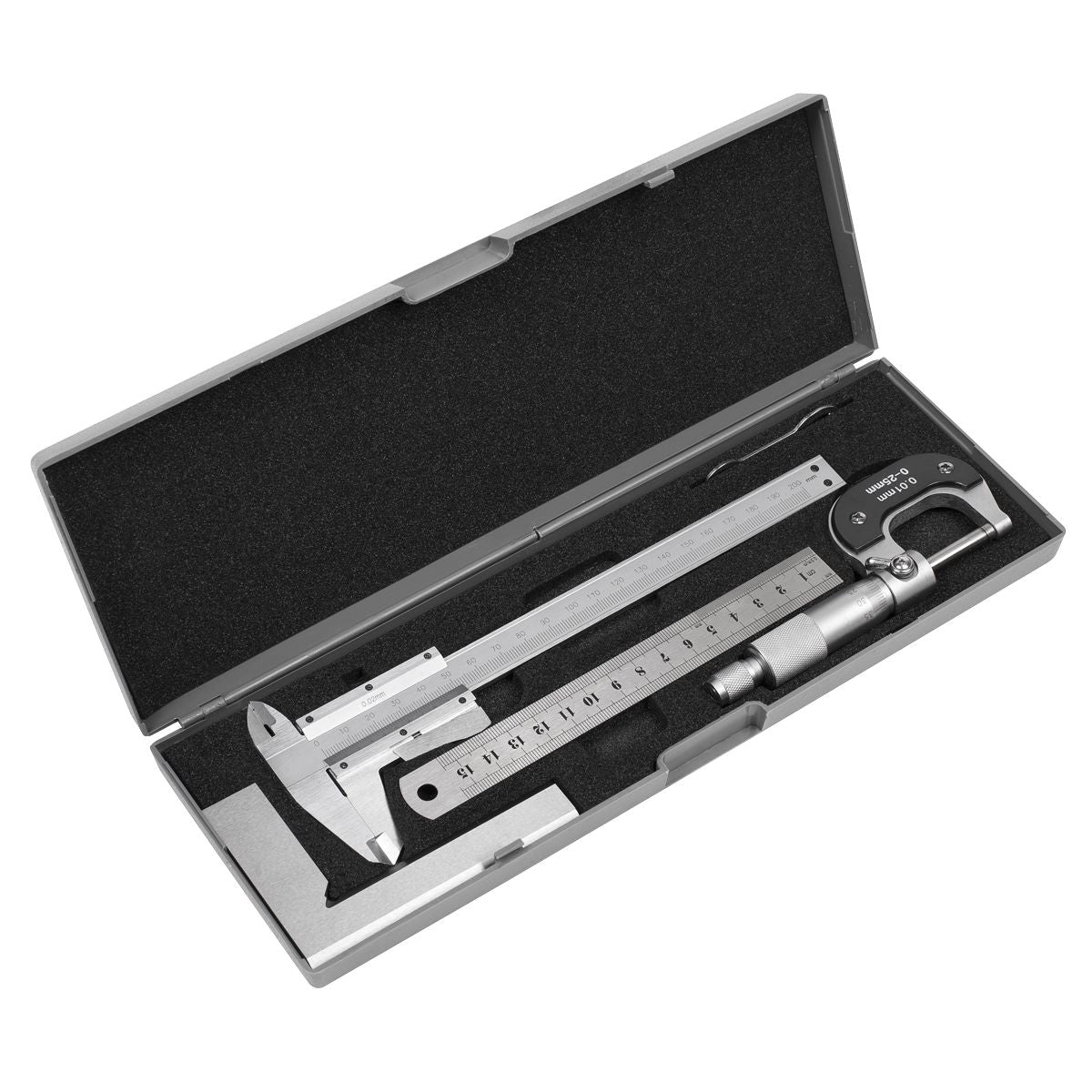 Sealey Measuring Tool Set 4pc - Image 1
