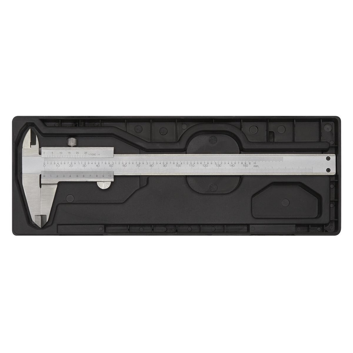 Sealey Vernier Caliper 6" (150mm) (0.02mm - 1/1000" Acc) - Image 5
