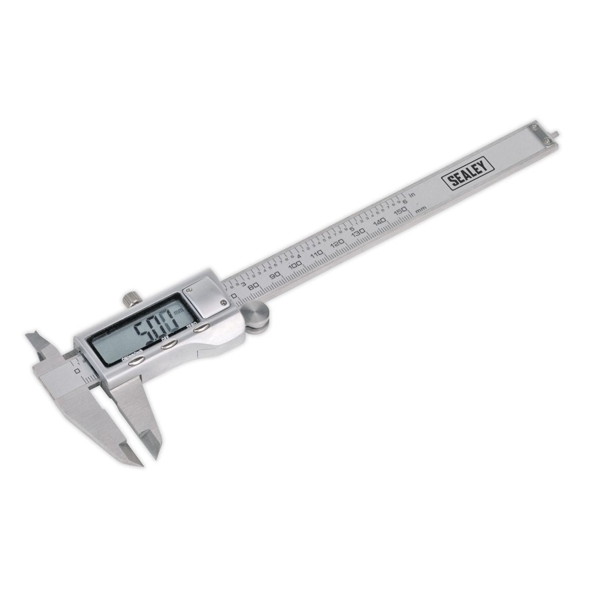 Sealey Premier Stainless Steel Digital Vernier Caliper 0-150mm(0-6") - Image 1