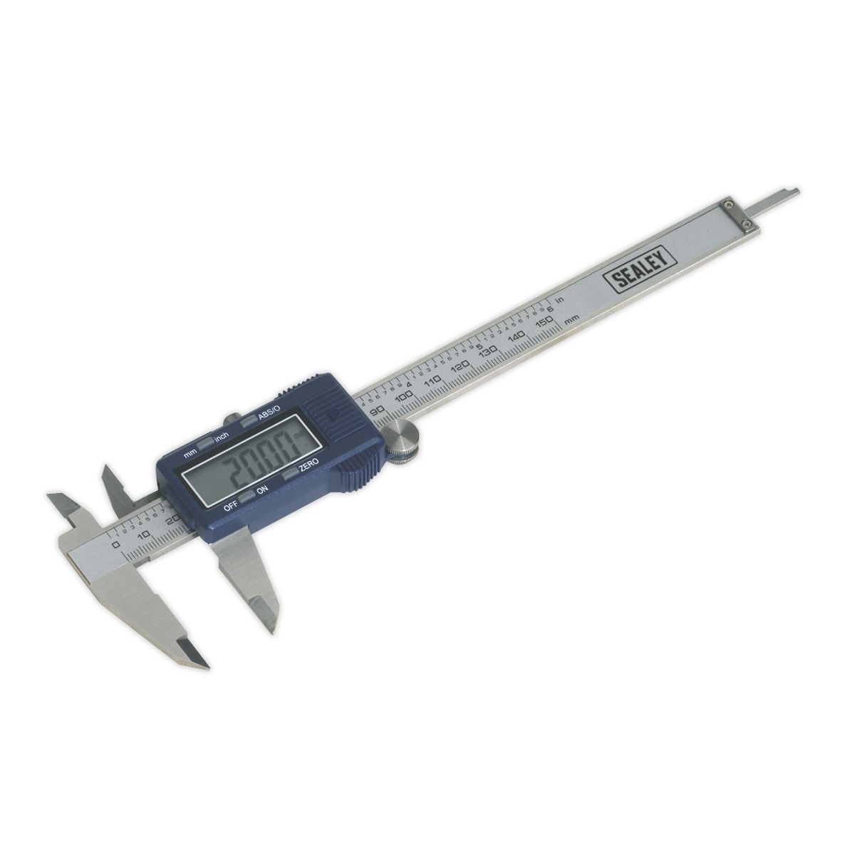 Sealey Digital Vernier Caliper 0-150mm(0-6") - Image 1