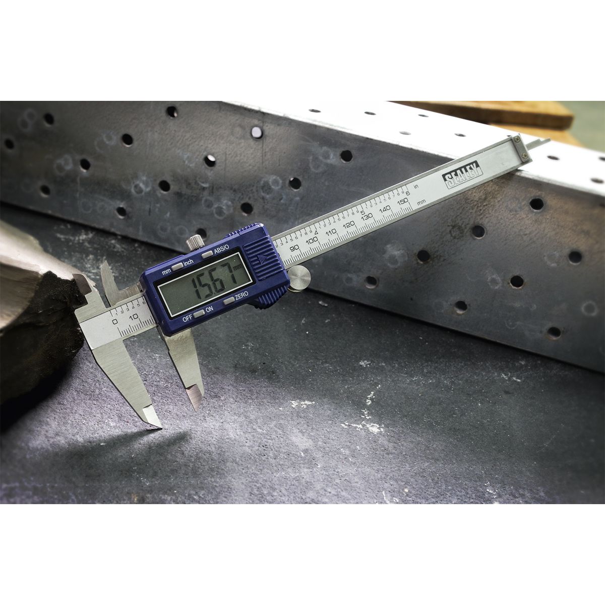 Sealey Digital Vernier Caliper 0-150mm(0-6") - Image 7
