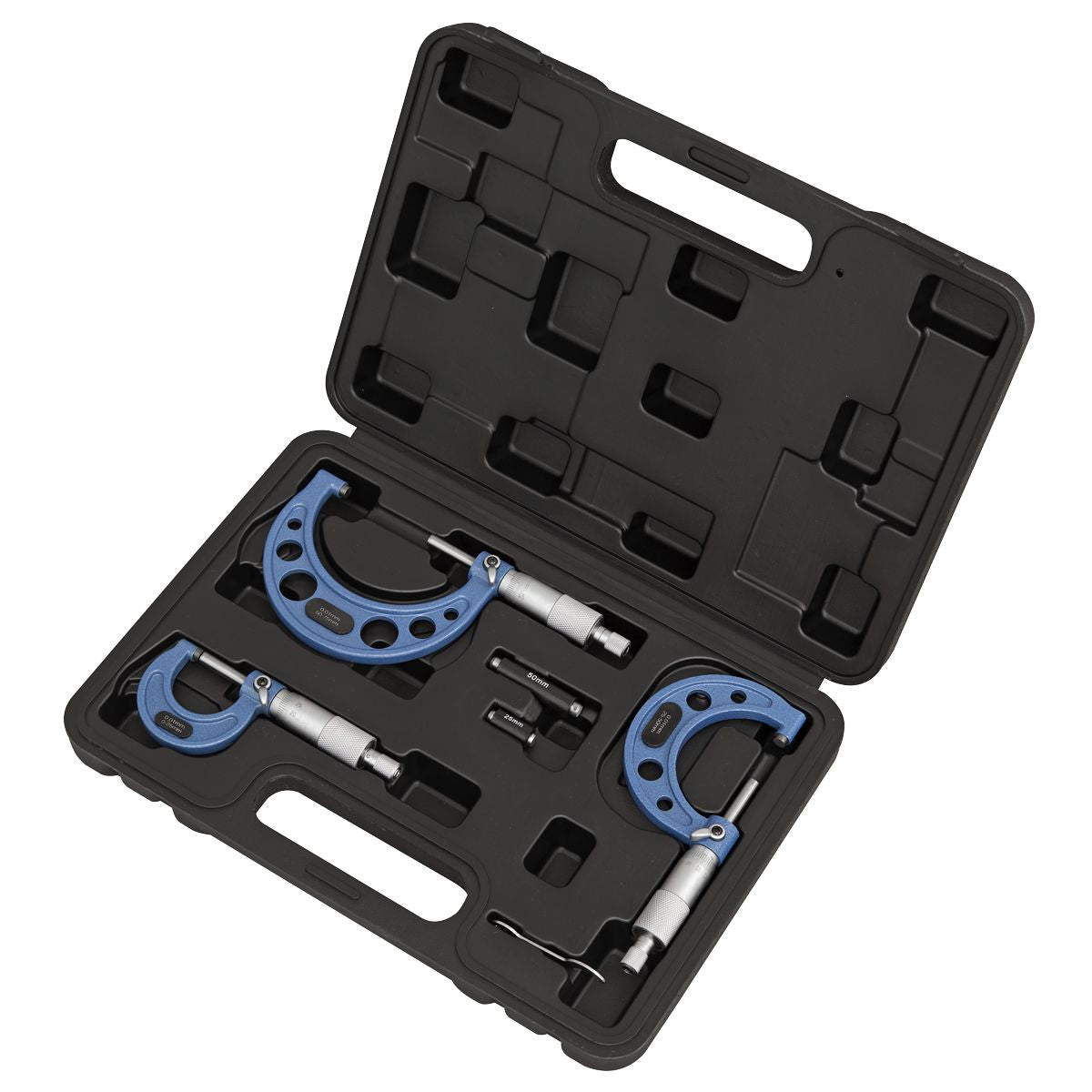 Sealey Metric Micrometer Set 3pc - Image 2