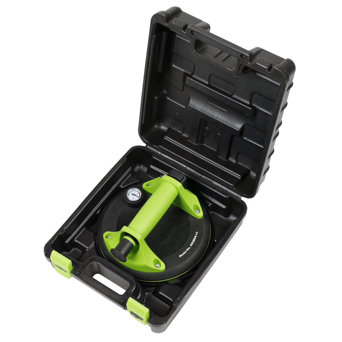 Sealey Heavy Lift Suction Cup with Vacuum Grip Pressure Gauge AK9894